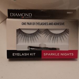 Diamond Cosmetic Sparkling Long Eyelashes